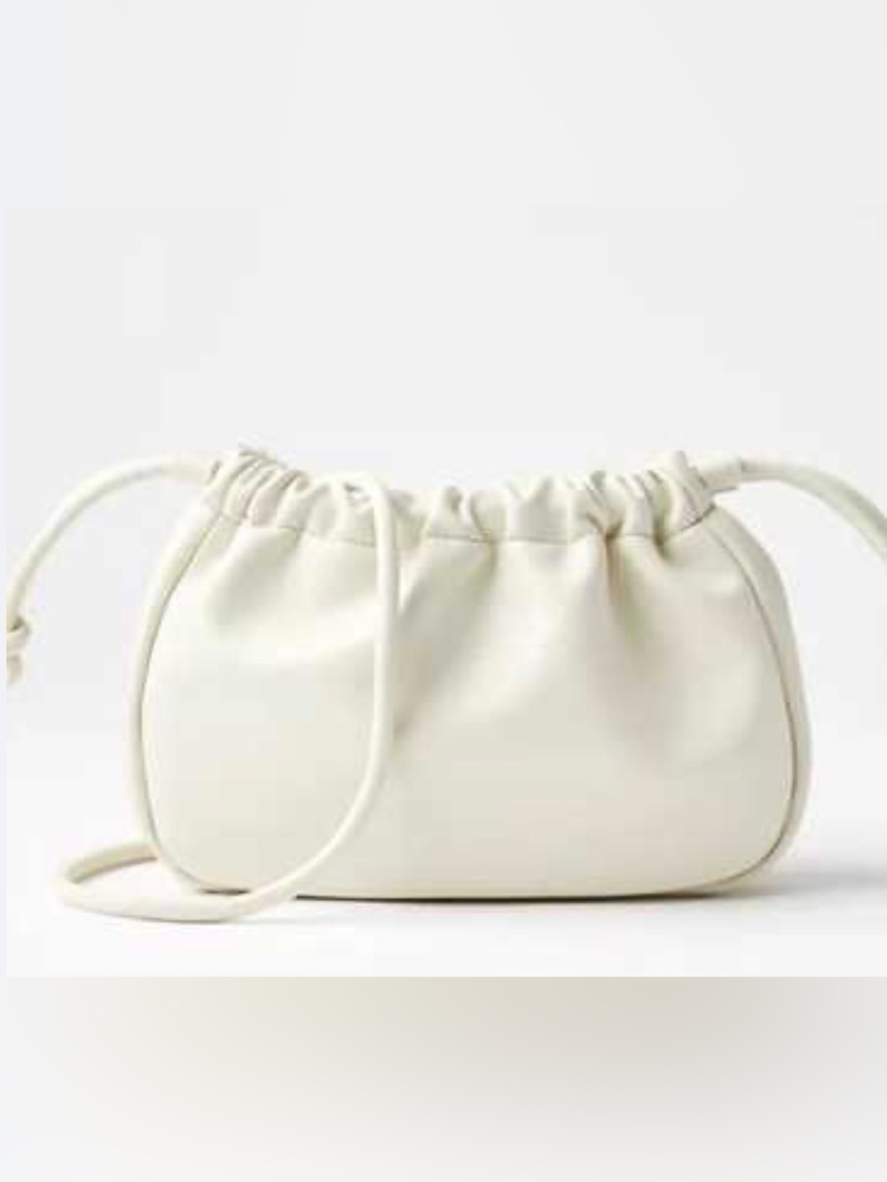 NWT Loft Whitw Dumpling Bag